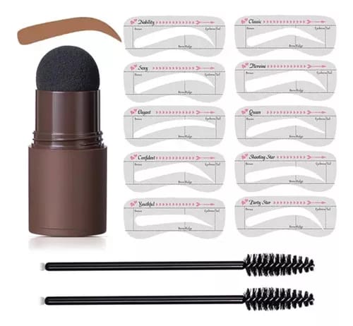 Kit Eyebrow Stamp™ para cejas definidas color café