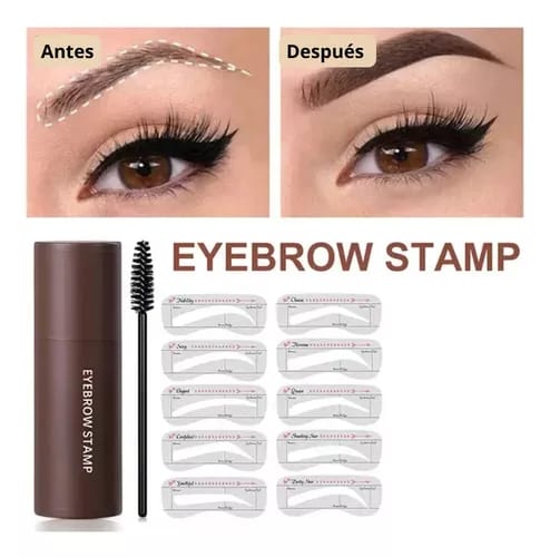 Kit Eyebrow Stamp™ para cejas definidas color café