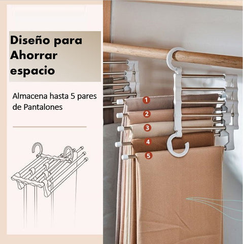 ClosetPro - Perchero Mágico Multi Percha X3