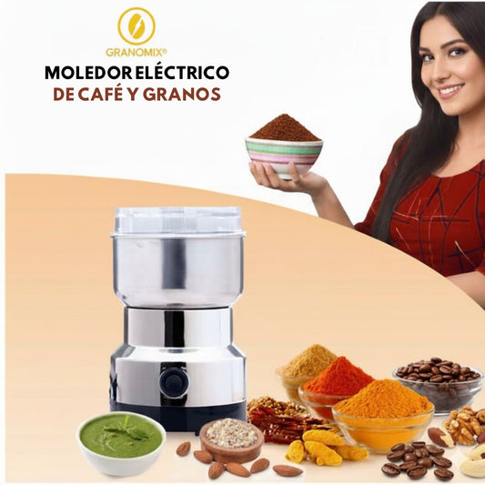 GranoMix® - Moledor Eléctrico De Café y Granos