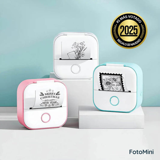 FotoMini® - Impresora de bolsillo portátil térmica