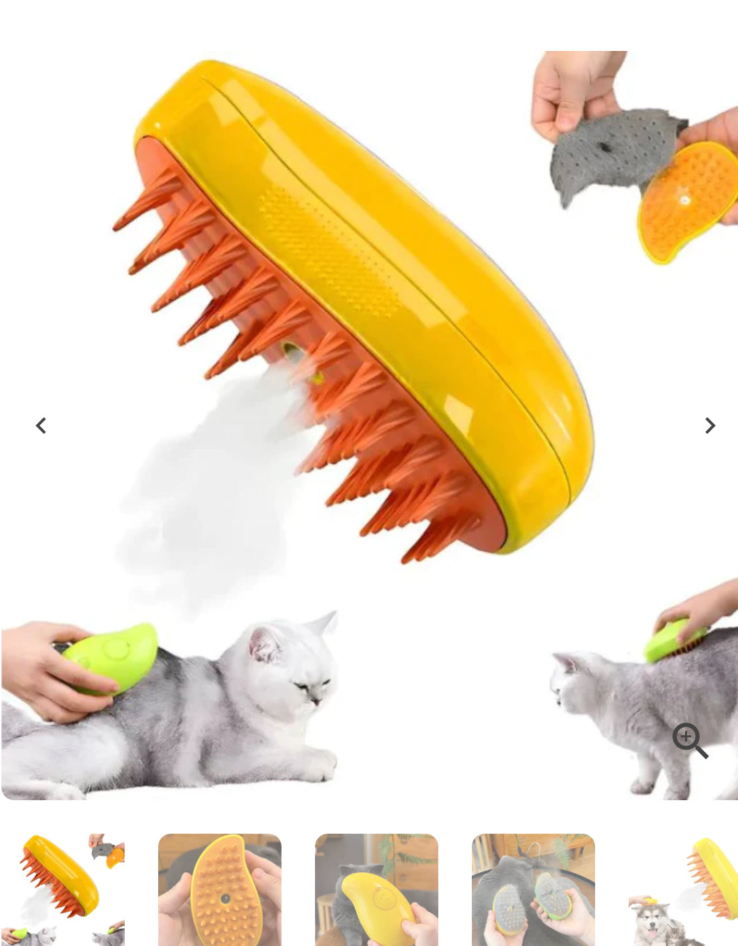 VapoBrush™ -  CEPILLO A VAPOR PARA MASCOTAS