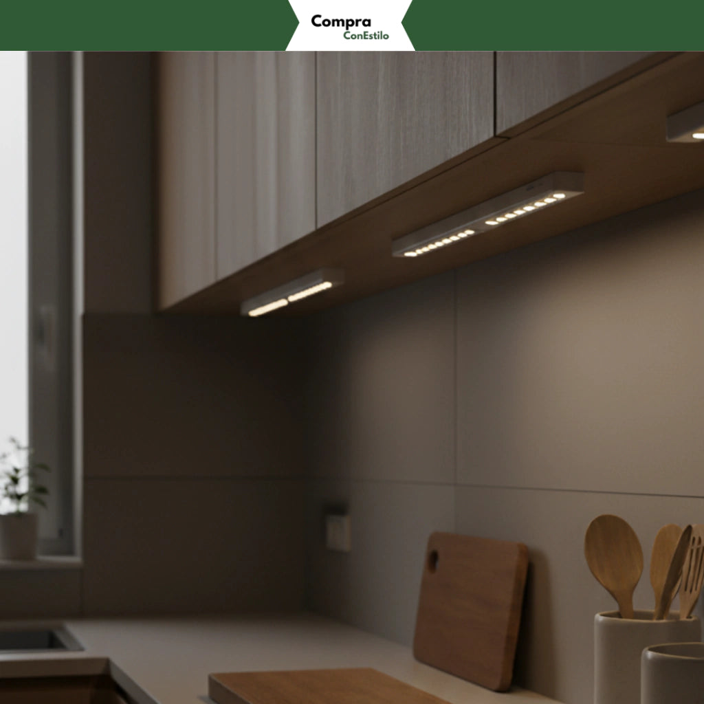 Luz Led Barra Con Sensor Movimiento 20cm