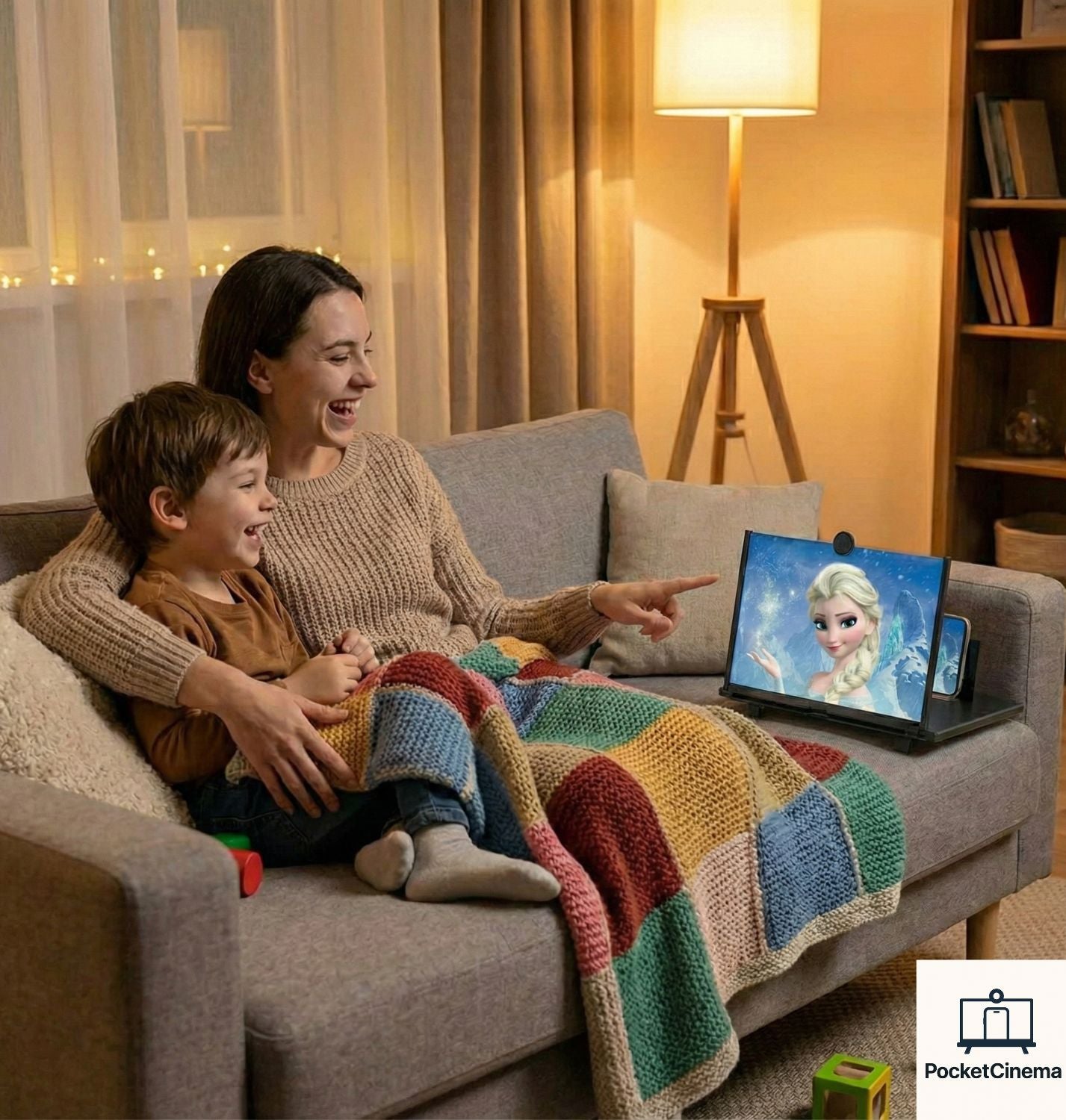 PocketCinema™ - Cine Portátil HD para Teléfono