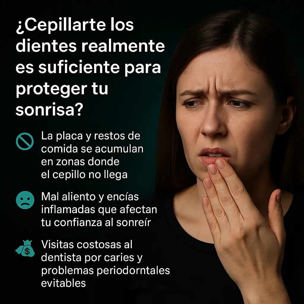 AquaSmile Pro - Elimina residuos y mal aliento en segundos