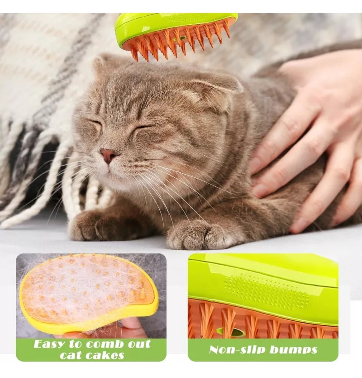 VapoBrush™ -  CEPILLO A VAPOR PARA MASCOTAS